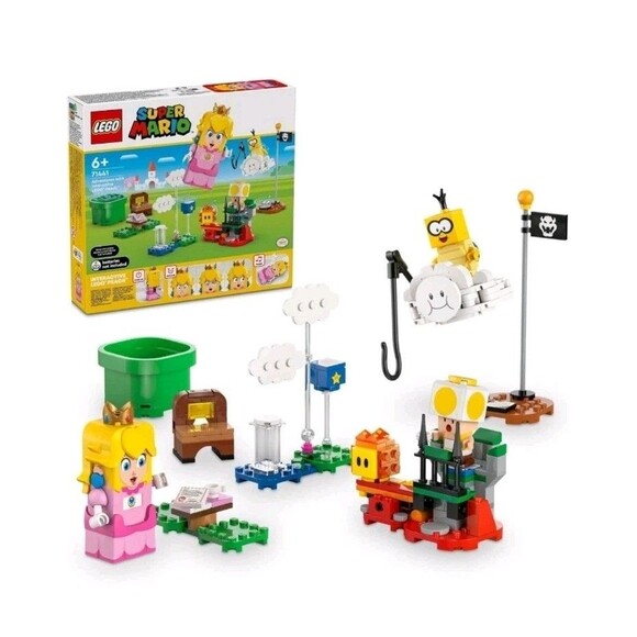 LEGO Super Mario Adventures with Interactive Peach Princess Toy 71441 🎁Kid Gift - Picture 1 of 8